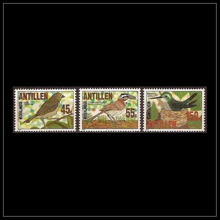 Netherlands - Dutch Antilles Issue 1984 (788-790) Birds