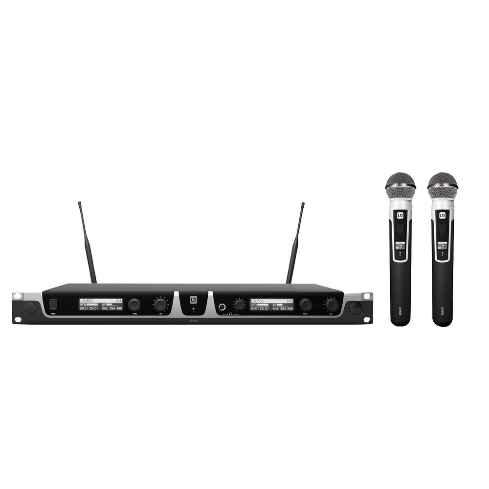 LD Systems U505.1 HHD 2 US Wireless System with 2x Microphones