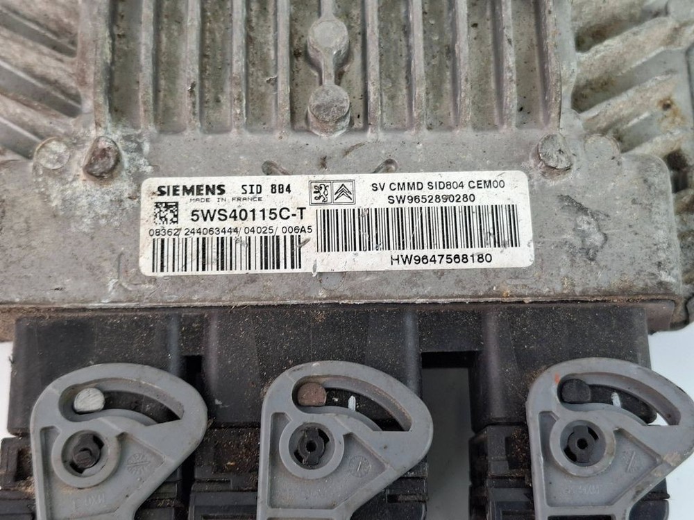 Citroen C3 2006 Engine Control Unit/Module 9652890280 kW BVV2806