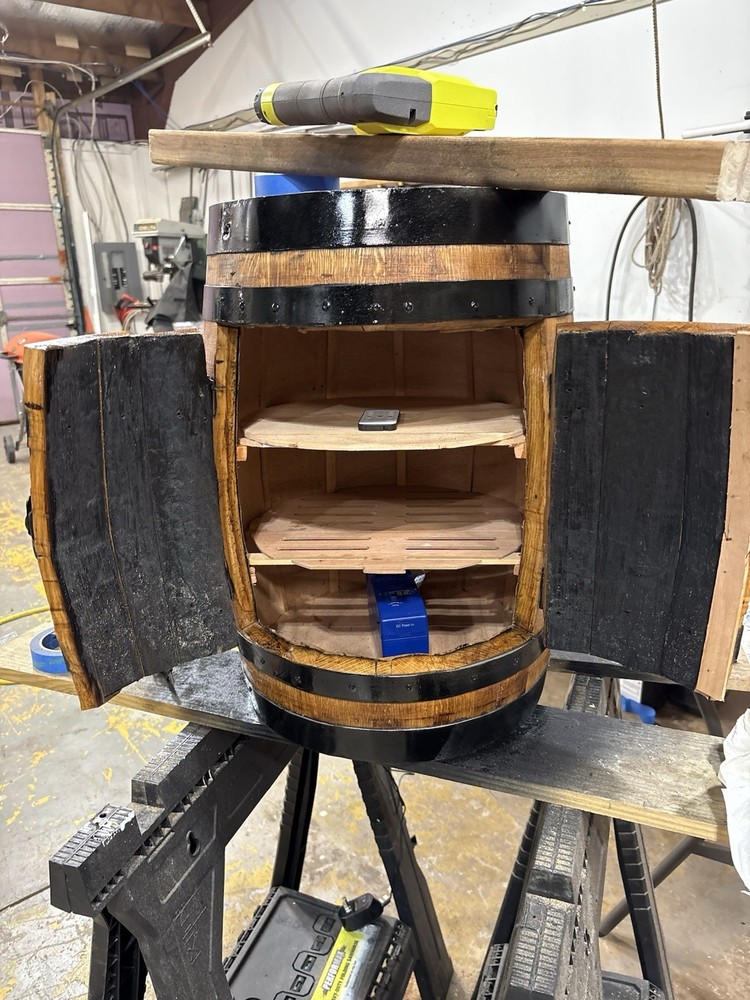 Oak Barrel Humidors