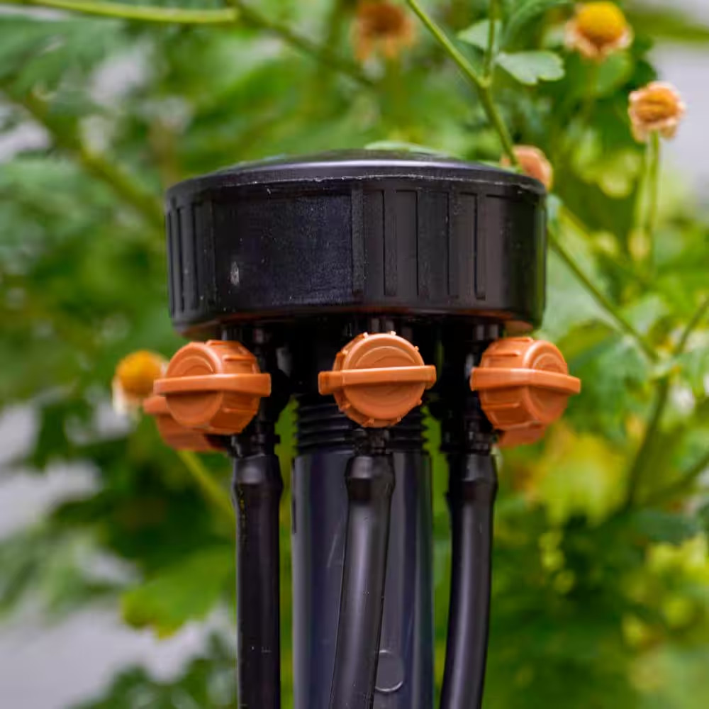 6-Outlet Adjustable Drip Manifold