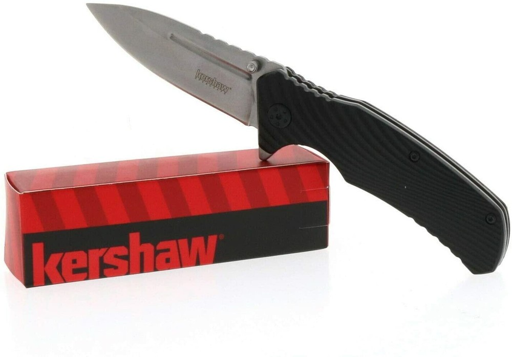 Kershaw Huddle Folding Pocket Knife Black - 1326