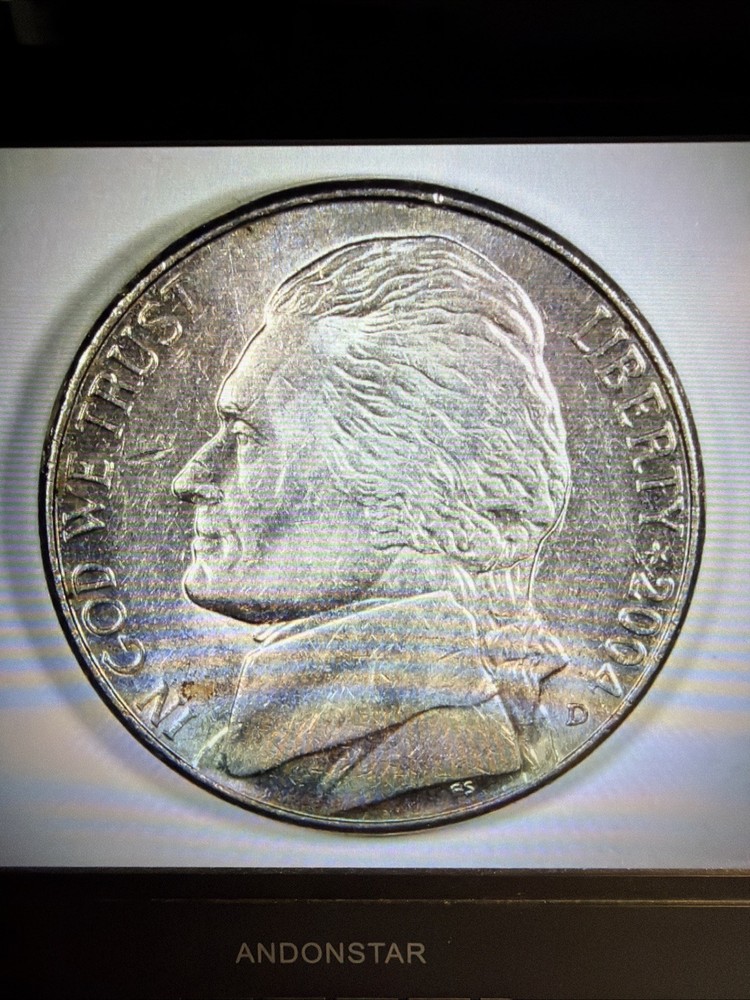 2004 D HANDSHAKE Jefferson Nickel #3 Items 3