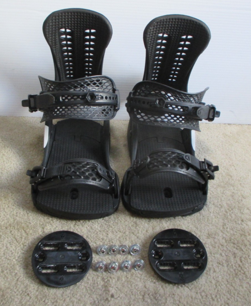 Union Force Black Snowboard Bindings Size X-Large