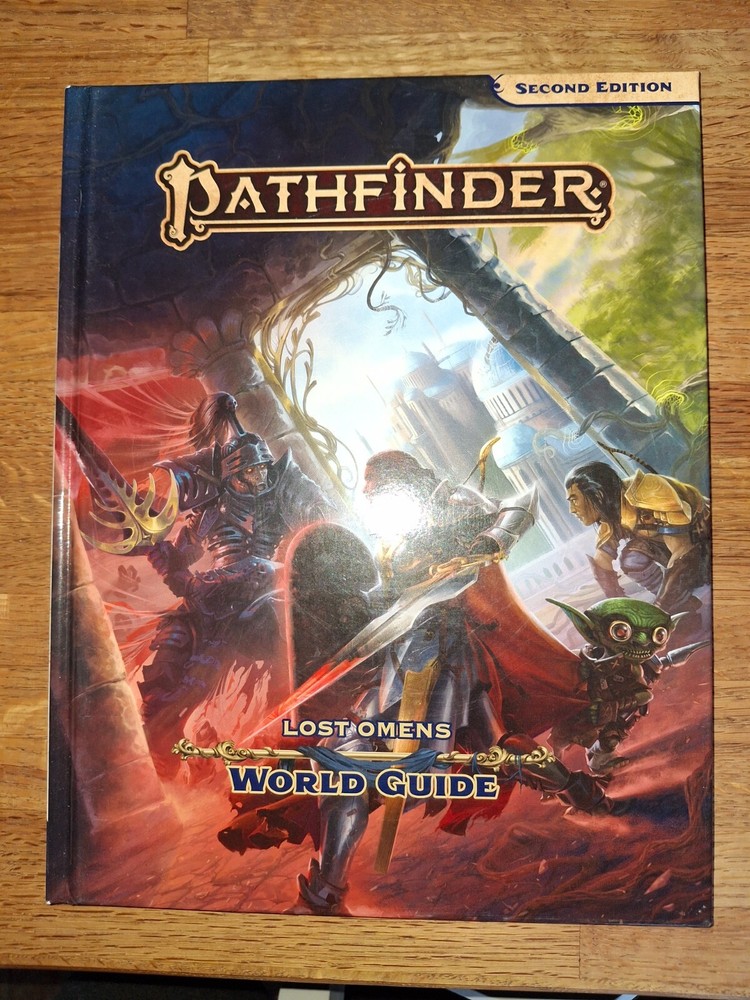 Paizo Press: 2E Pathfinder Sourcebook - LOST OMENS: WORLD GUIDE