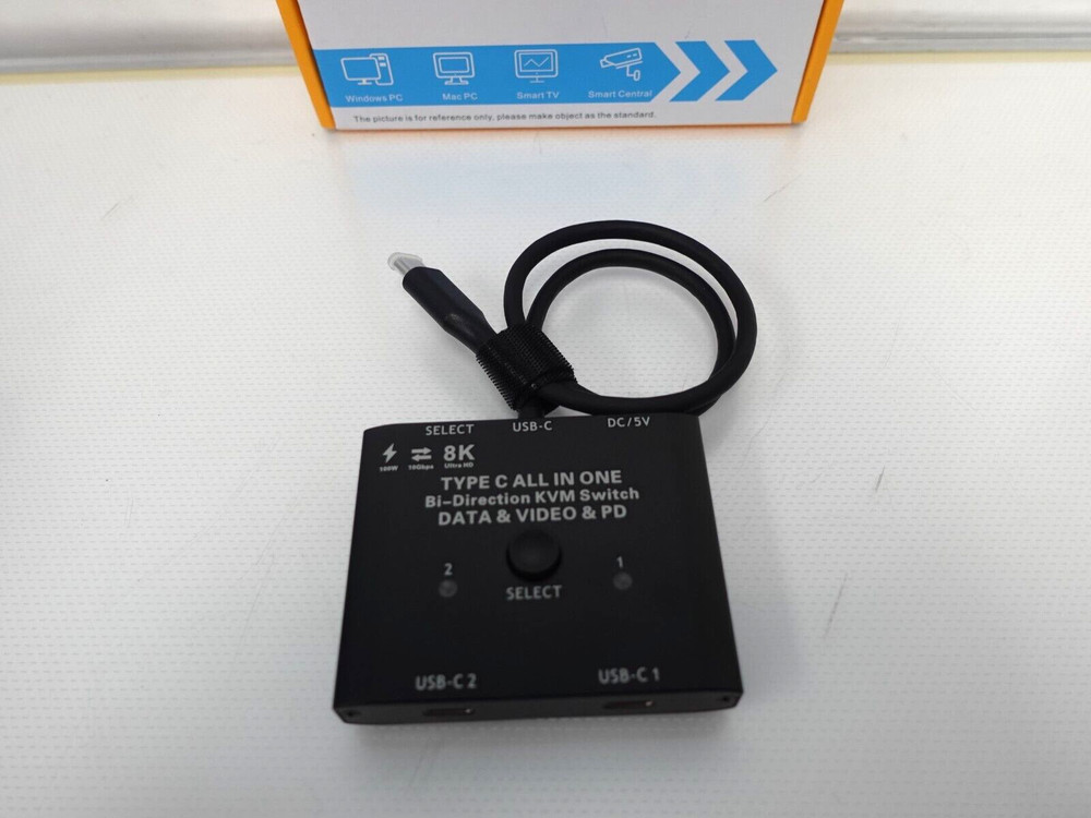 KCEVE Type C All In One Bi-Directional KVM Switch