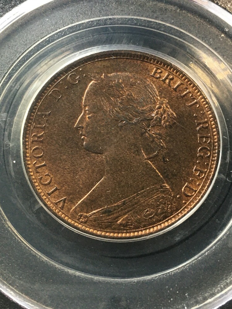 1864 PCGS Graded Nova Scotia ¢1 Cent, **MS-64** #6804