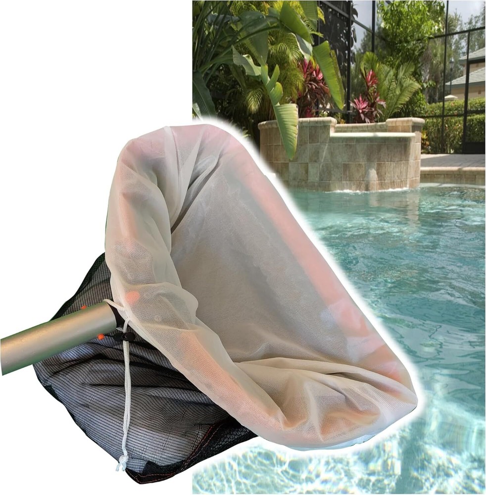 Ultra Fine Mesh Pool Skimmer Insert Collects Sand Pollen Tree Dust Tiny Bugs