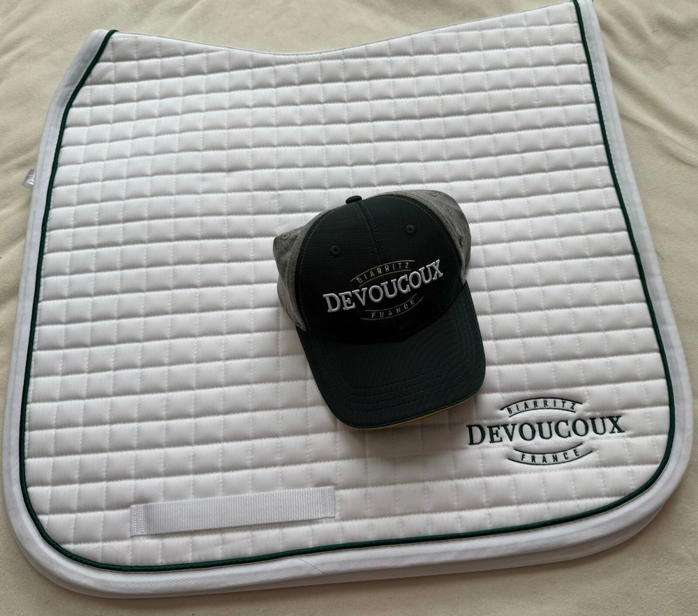 Devoucoux Dressage Pad and Hat