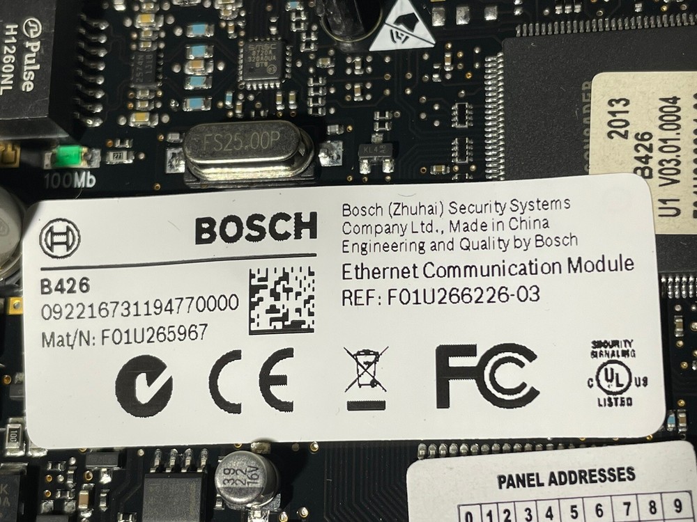 Bosch B426 Ethernet Alarm Communication Module NOS NOB
