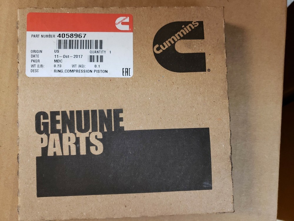 4058967 (CUMMINS PISTON COMPRESSION RING)