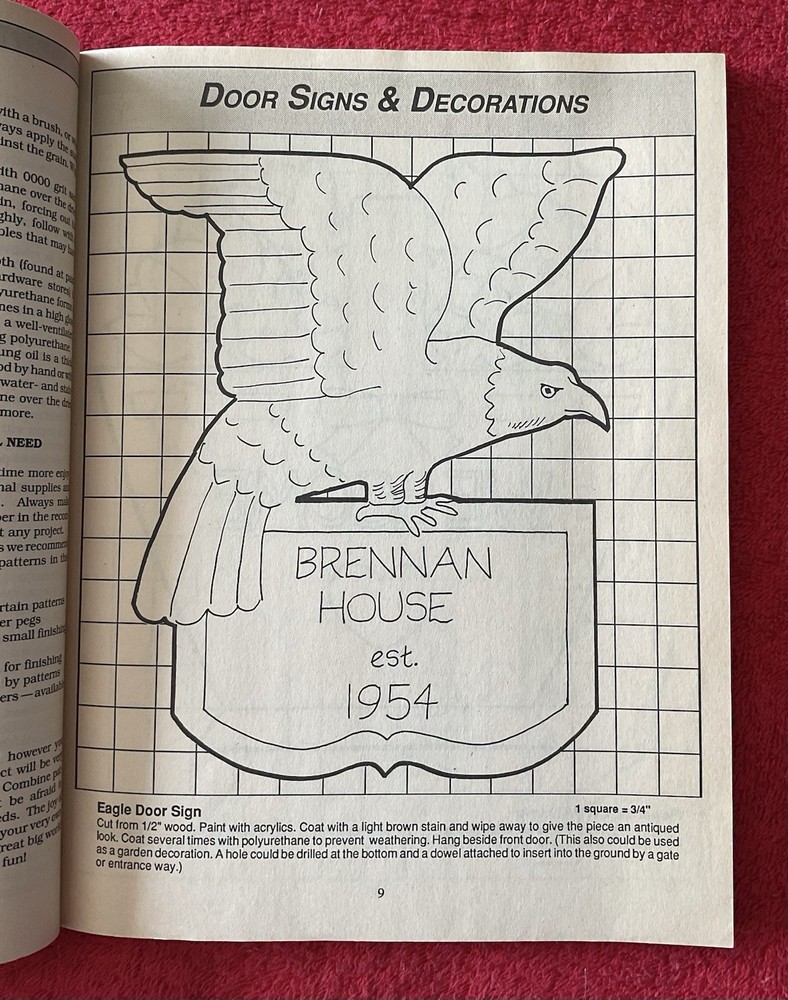 347 Woodworking Patterns 1990 Softcover