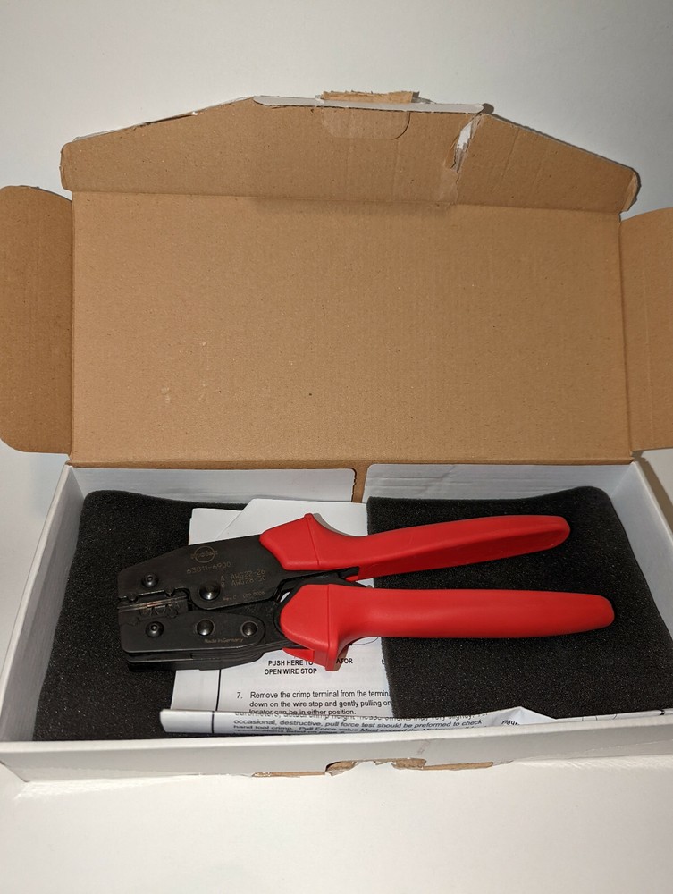 Molex Hand Crimper Model# 638116900