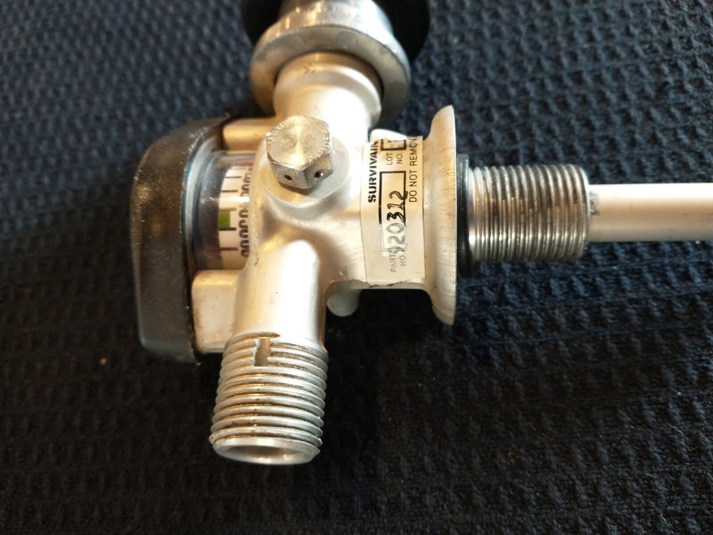 Survivair 4500 Cylinder Valve Assembly, Used