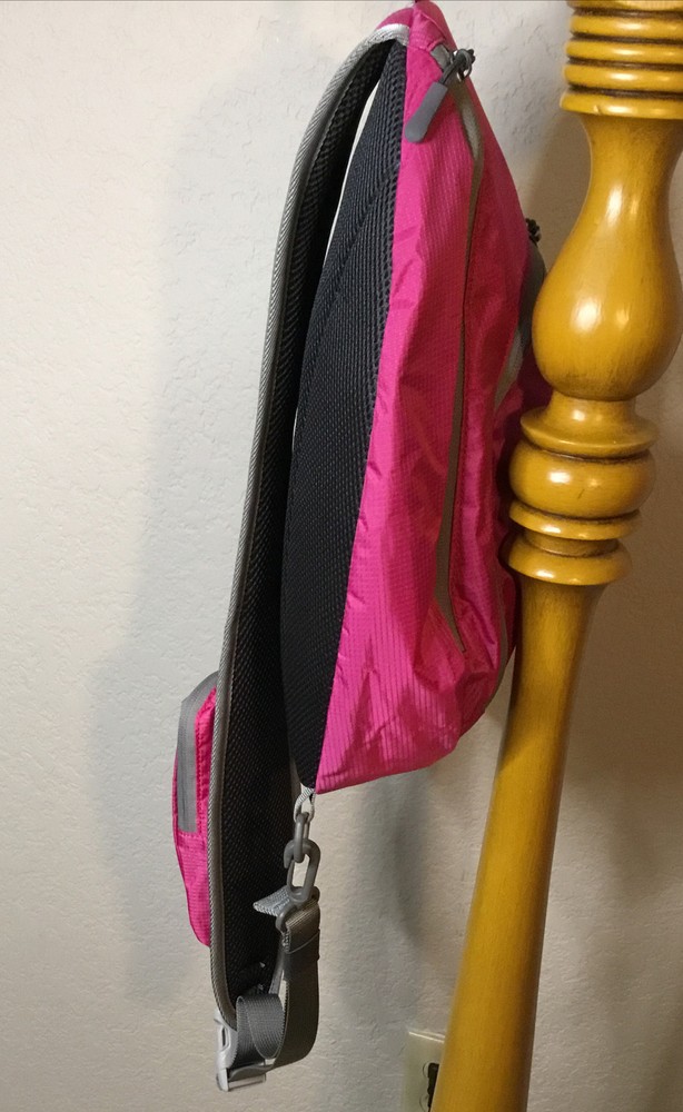 Waterfly Pink Sling Shoulder Backpack