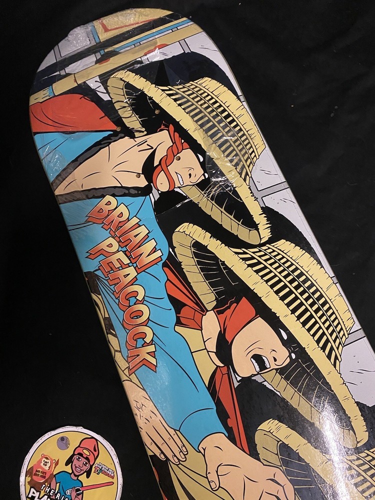 RARE SIGNED Brian Peacock RAIDEN Primitive Skateboard Deck AUTOGRAPHED
