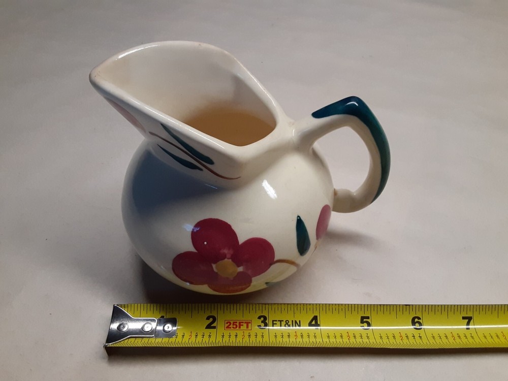 Vintage ceramic creamer Mountain Rose