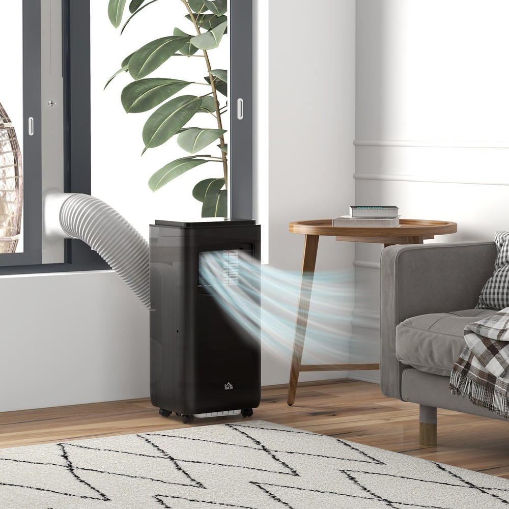 10000 BTU Mobile Air Conditioner with Dehumidifier Fan Bedroom Portable AC Unit