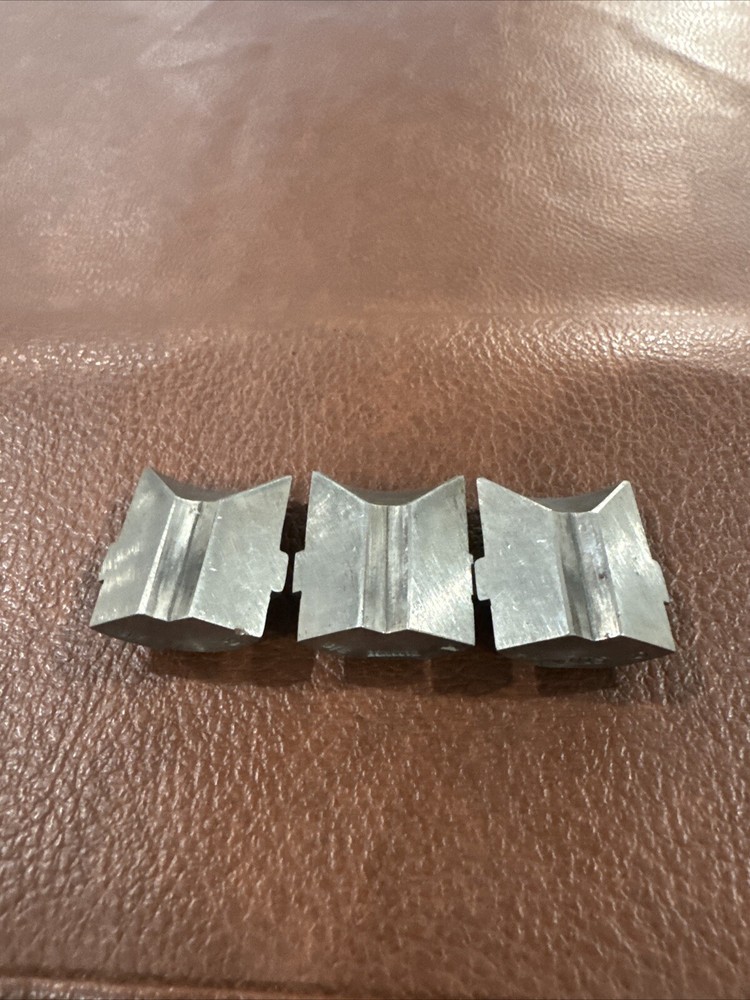HARDINGE 3/8'' S-10 HEX COLLET PADS SMOOTH #PT-5F