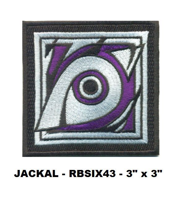 RAINBOW SIX OPERATOR PATCH - JACKAL- RBSIX43
