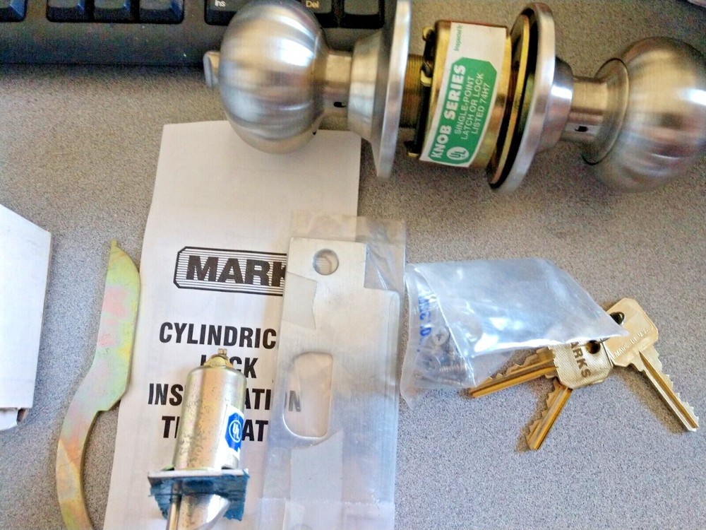 Marks 110AB/32D - 40 Series Grade 2 Plus Knob Lock - ENTRY Function US32D