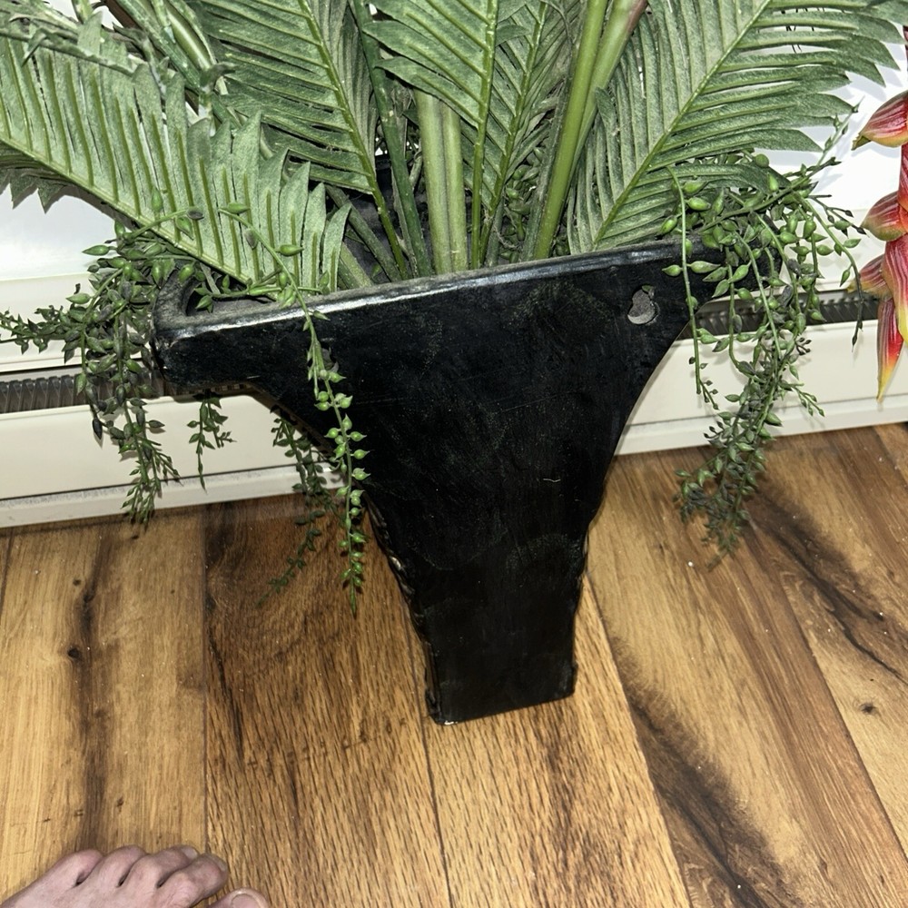 Wall Hanging Container With Tropical Flowers