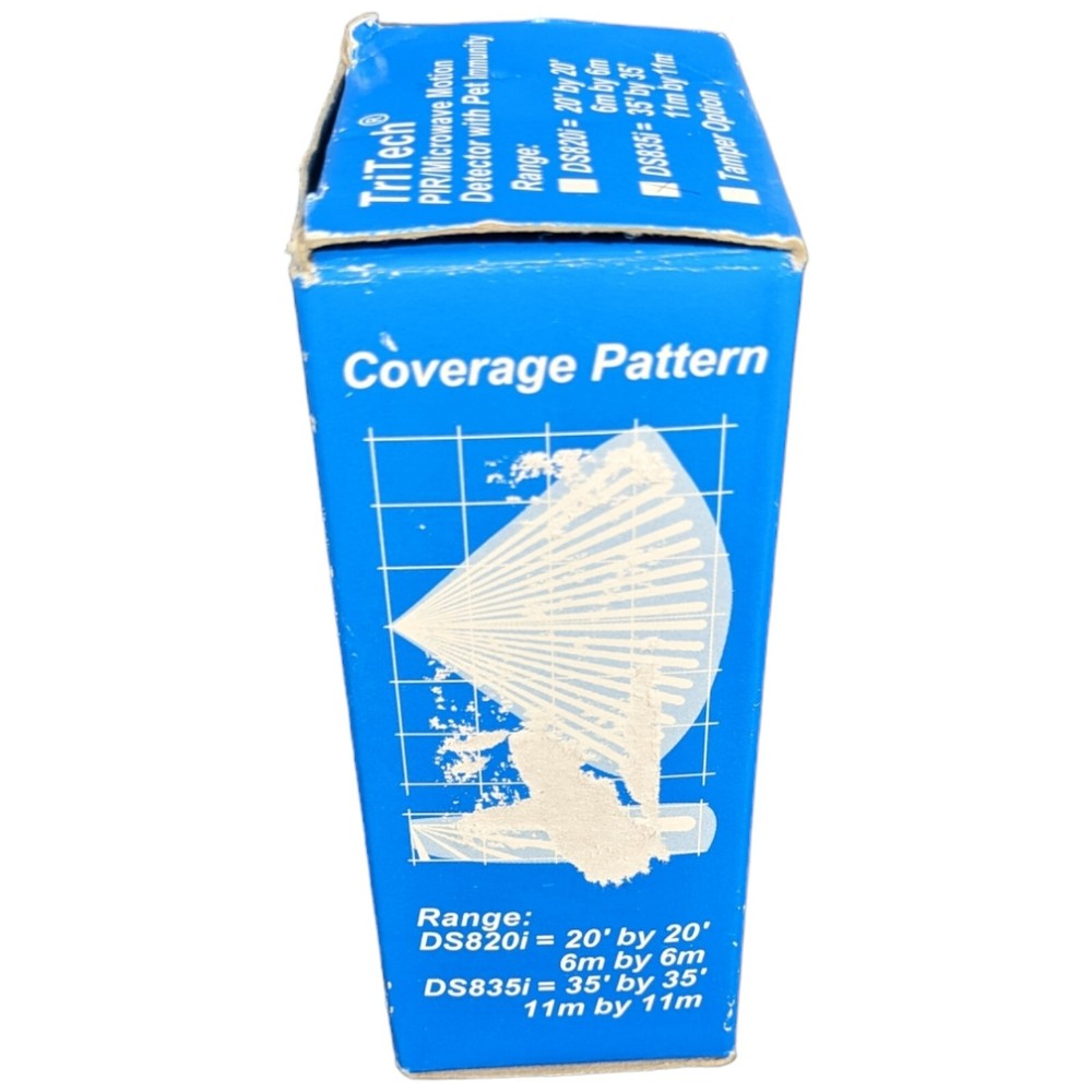 TriTech PIR Microwave Motion Detector Pet Immunity Friendly Detection Systems