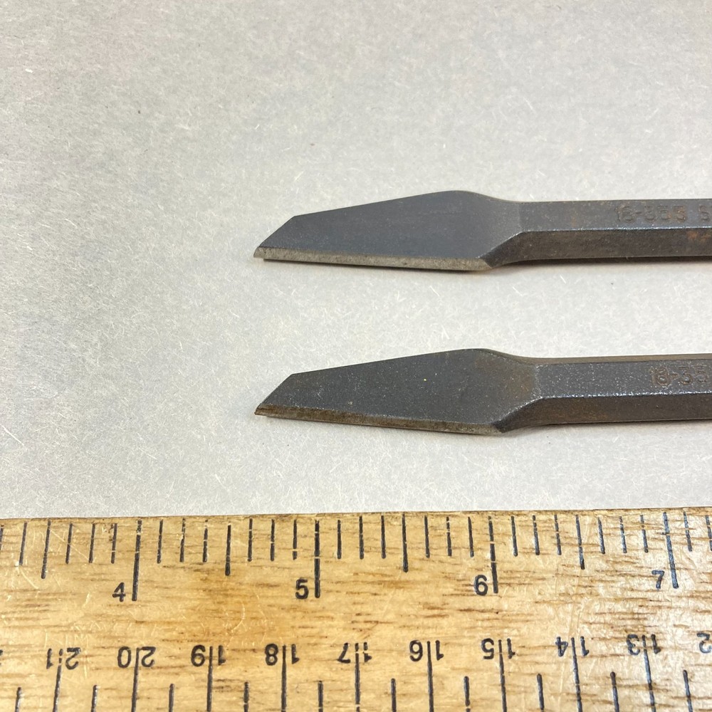 Stanley Cape Chisel 2 Pc 3/16" #18-355 USA