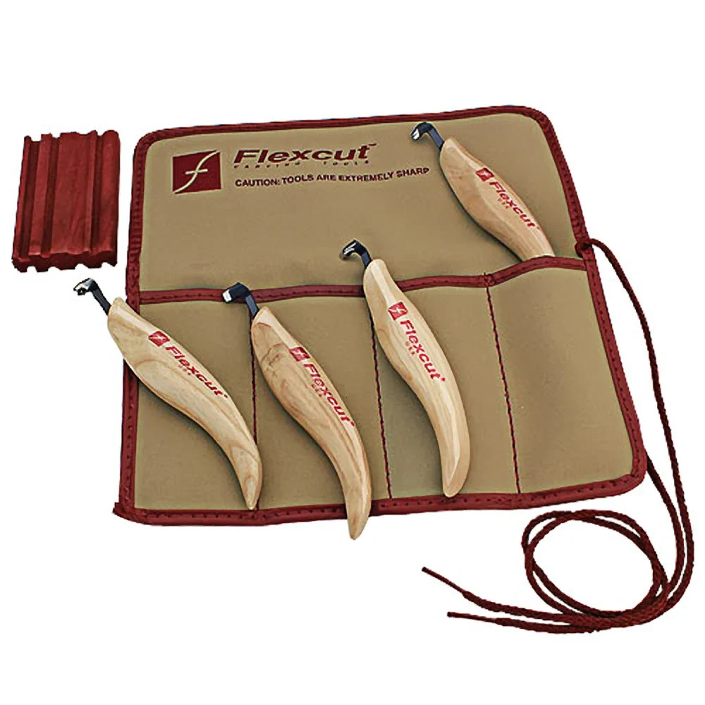 Flexcut 4 Pc. Left Handed Scorp Set