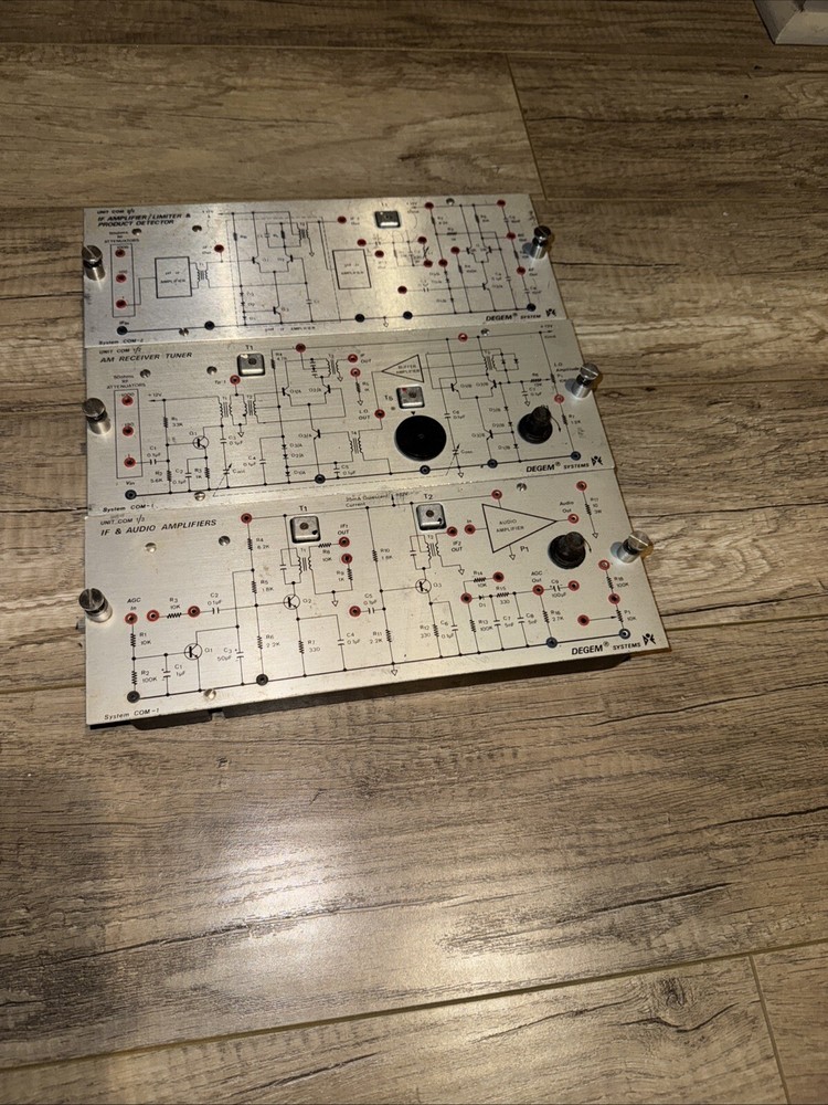 DEGEM SYSTEMS UNITCOM 1 AUDIO AMPLIFIERS AM TUNER MODULATOR