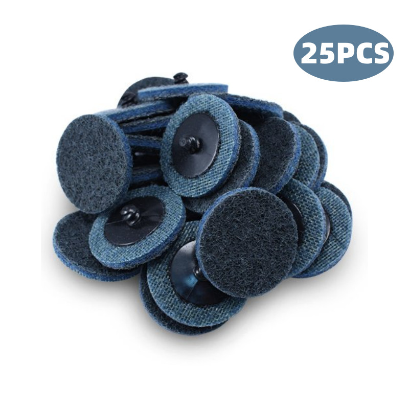 25PC Surface Conditioning 2in Quick Change Sanding Grinding Disc for Die Grinder