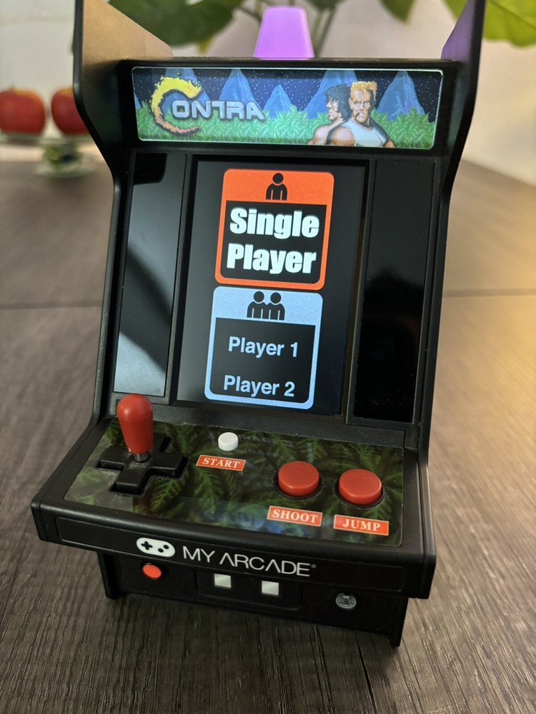 My Arcade Contra Micro Player, Fully Playable, Allows CO/VS Link for CO-OP
