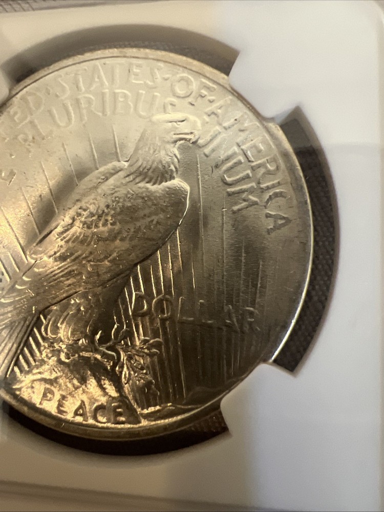 1922 Peace Silver Dollar $1 MS64 NGC
