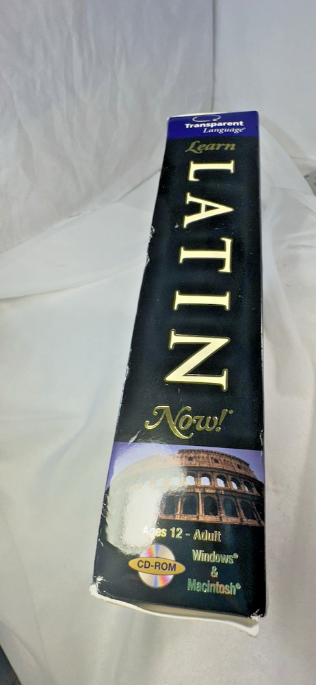 Transparent Language: Learn Latin Now! 8.0 PC CD-ROM includes microphone