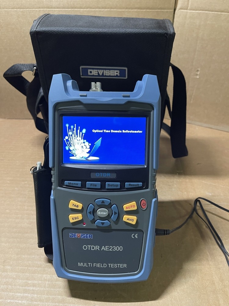 DEVISER OTDR AE2300 Optical Time Domain Reflectometer Deviser Multi Field Tester