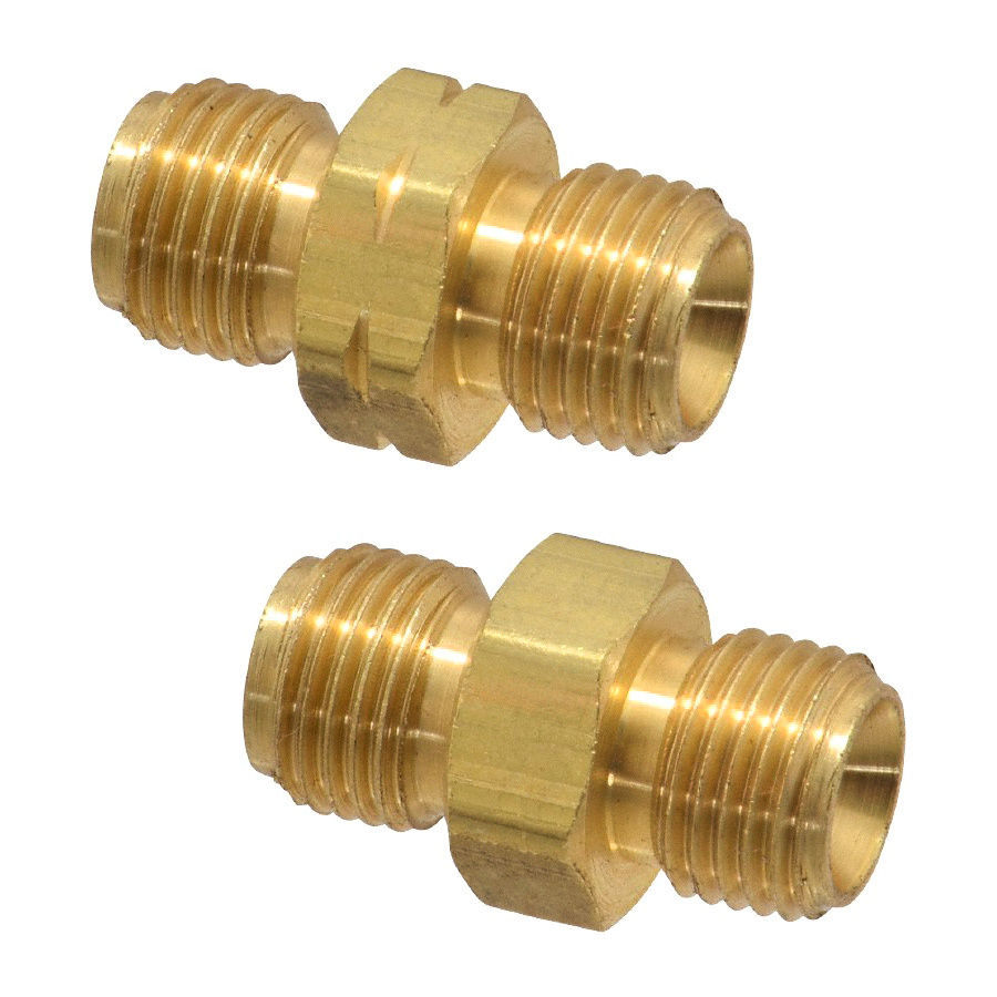 Twin Torch Welding Hose 'B' Size Coupler Set, Oxygen Acetylene/Propane Couplings
