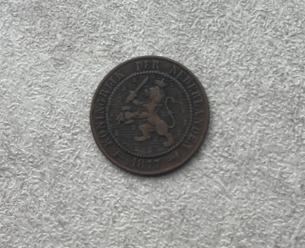 1877 Netherlands 2 1/2 Cents L2