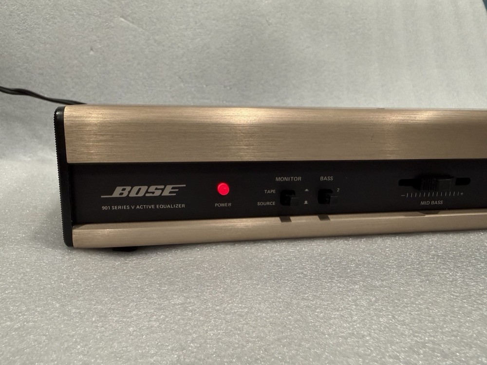 Bose 901 Series V Active EQUALIZER EXCELLENT Cond. • Powers On