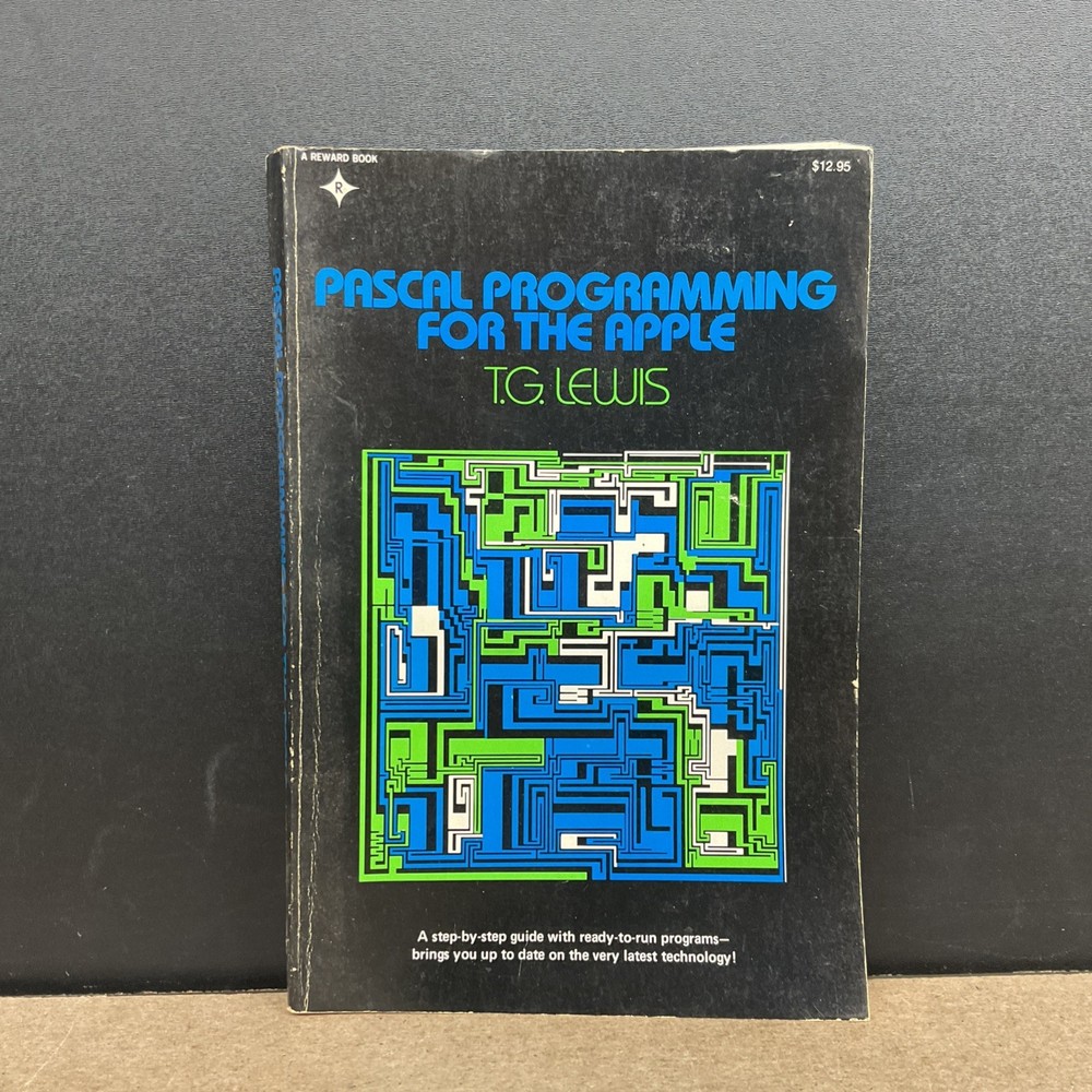 Pascal Programming For The Apple T.G. Lewis Softcover Vintage Computing