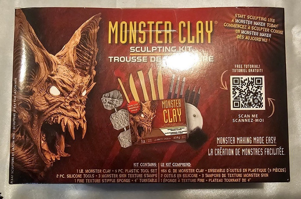 Monster Clay Sculpting Kit