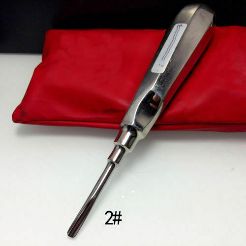 1 Pc Straight Dental Surgery Extraction Luxating Apical Root Tip Elevators NEW