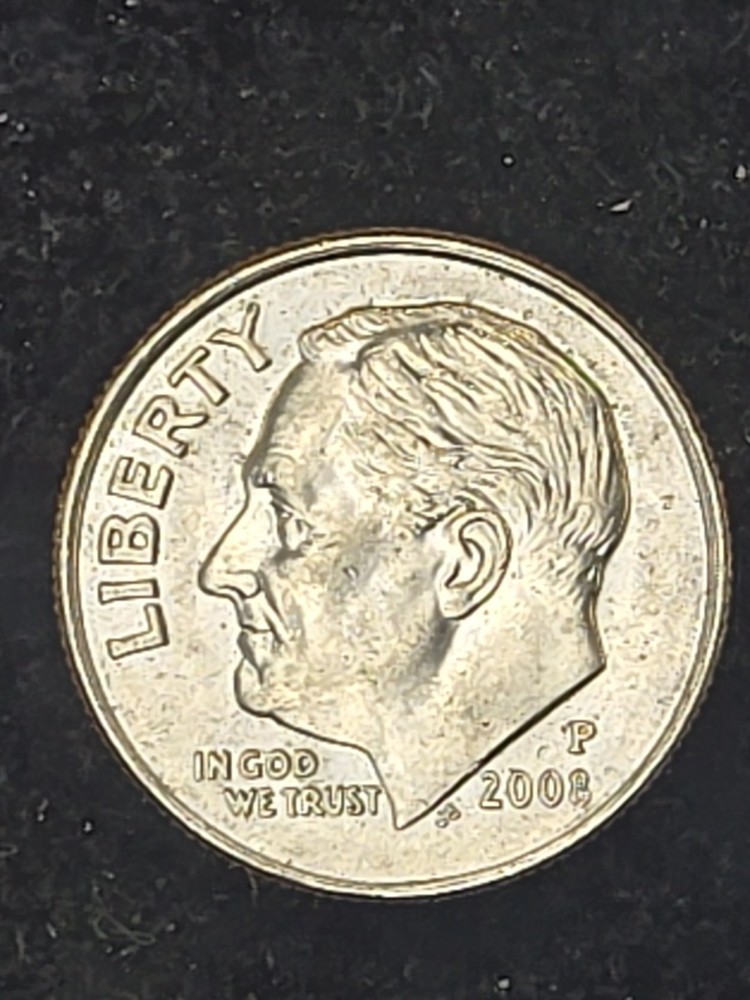 2008 P Roosevelt Dime Circulated