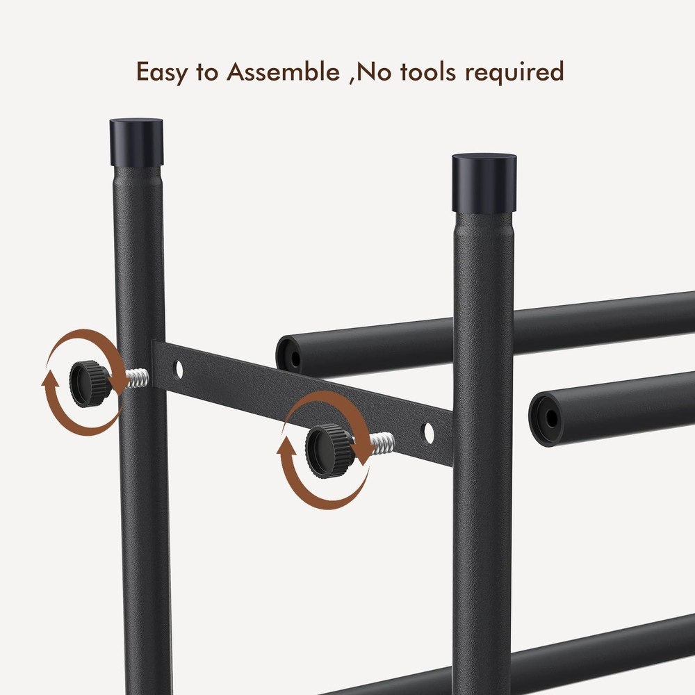 Expandable Shoe Rack, 3 Tier Shoe Rack for Closet, Stackable Adjustable Stand...