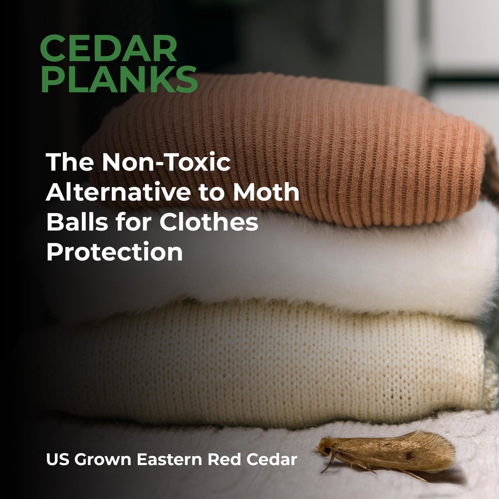Cedar Blocks for Clothes Storage – Stop 10 Planks, Natural