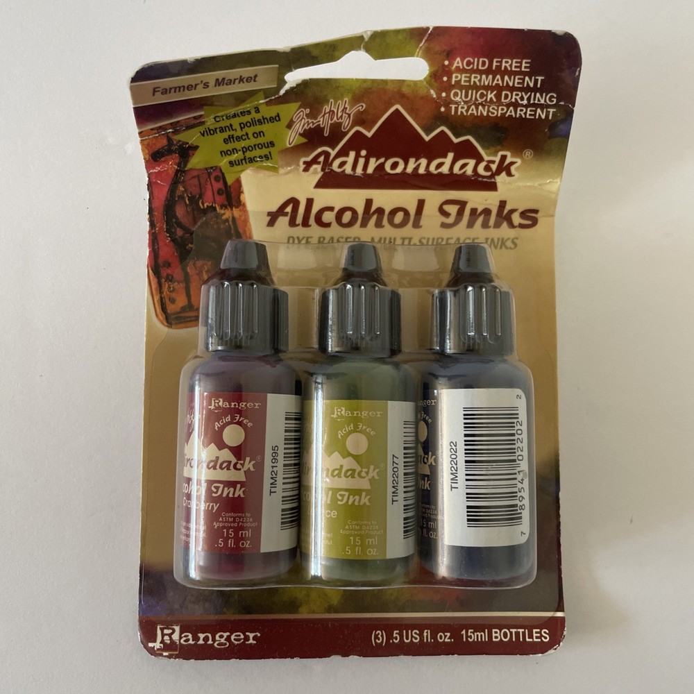 Ranger Adirondack Alcohol Ink .5oz, 3 Pack