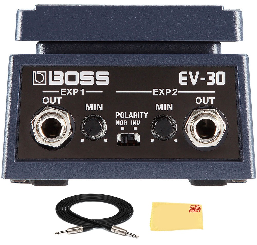 Boss EV-30 Dual Expression Pedal w/ TRS Cable