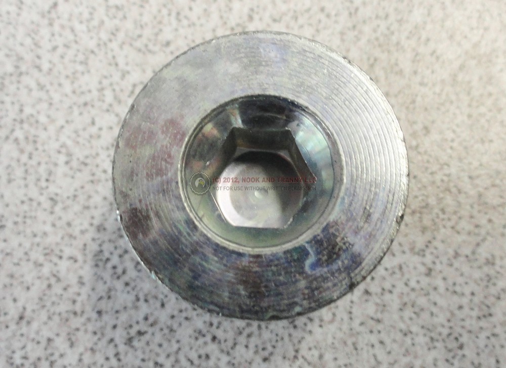 LS1 LS2 LS3 LS7 LS6 LQ4 LQ9 External Oil Gallery Plug