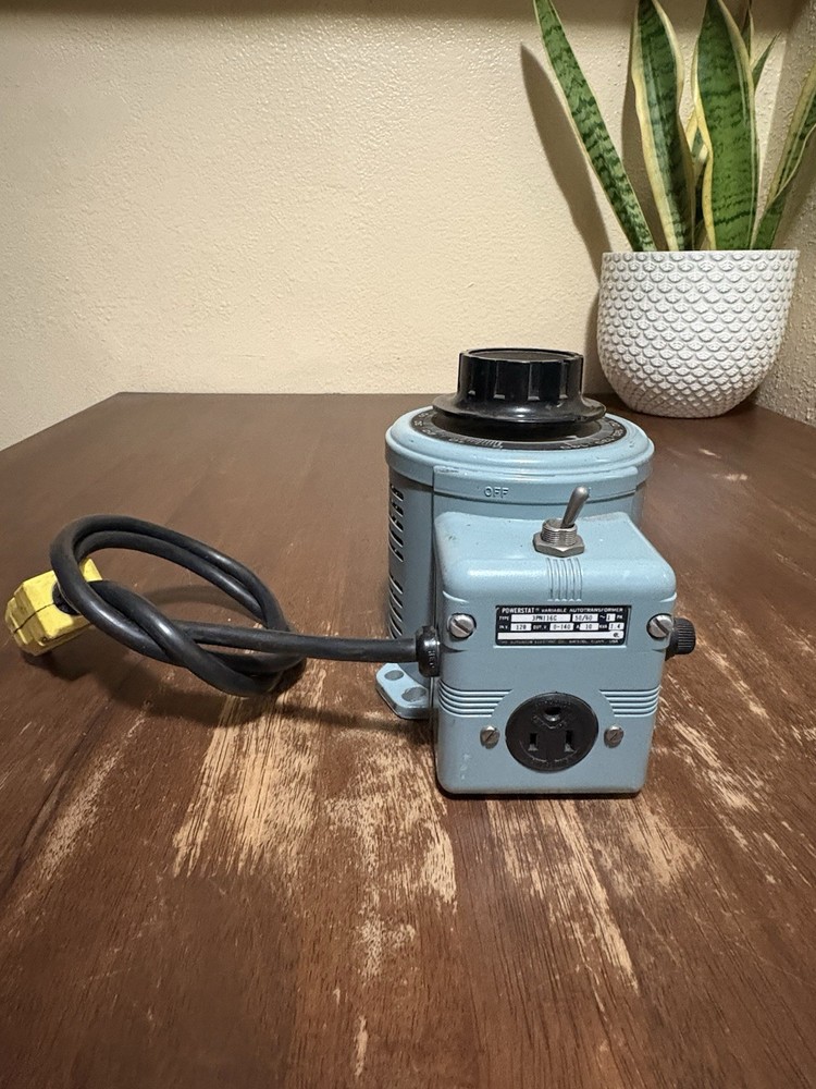 WARNER ELECTRIC Powerstat Variable Autotransformer 3PN116C