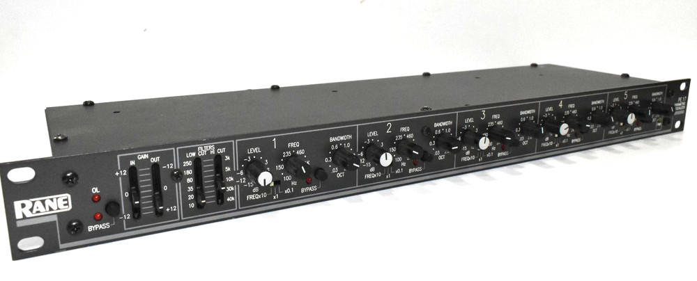 Rane PE17 5-Band Parametric Equalizer (NO POWER SUPPLY)