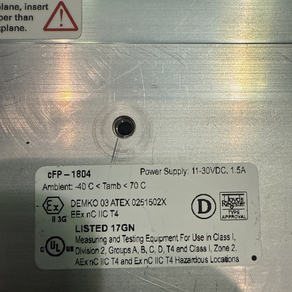National Instruments cFP-1804 Digital I/O Module